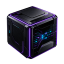 BLACKBOX black cube icon